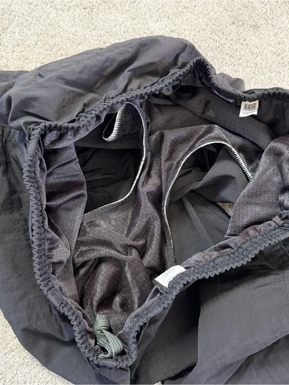 Patagonia Men’s Baggies Shorts 5" Brief Mesh Lined in Black L - Picture 6 of 13